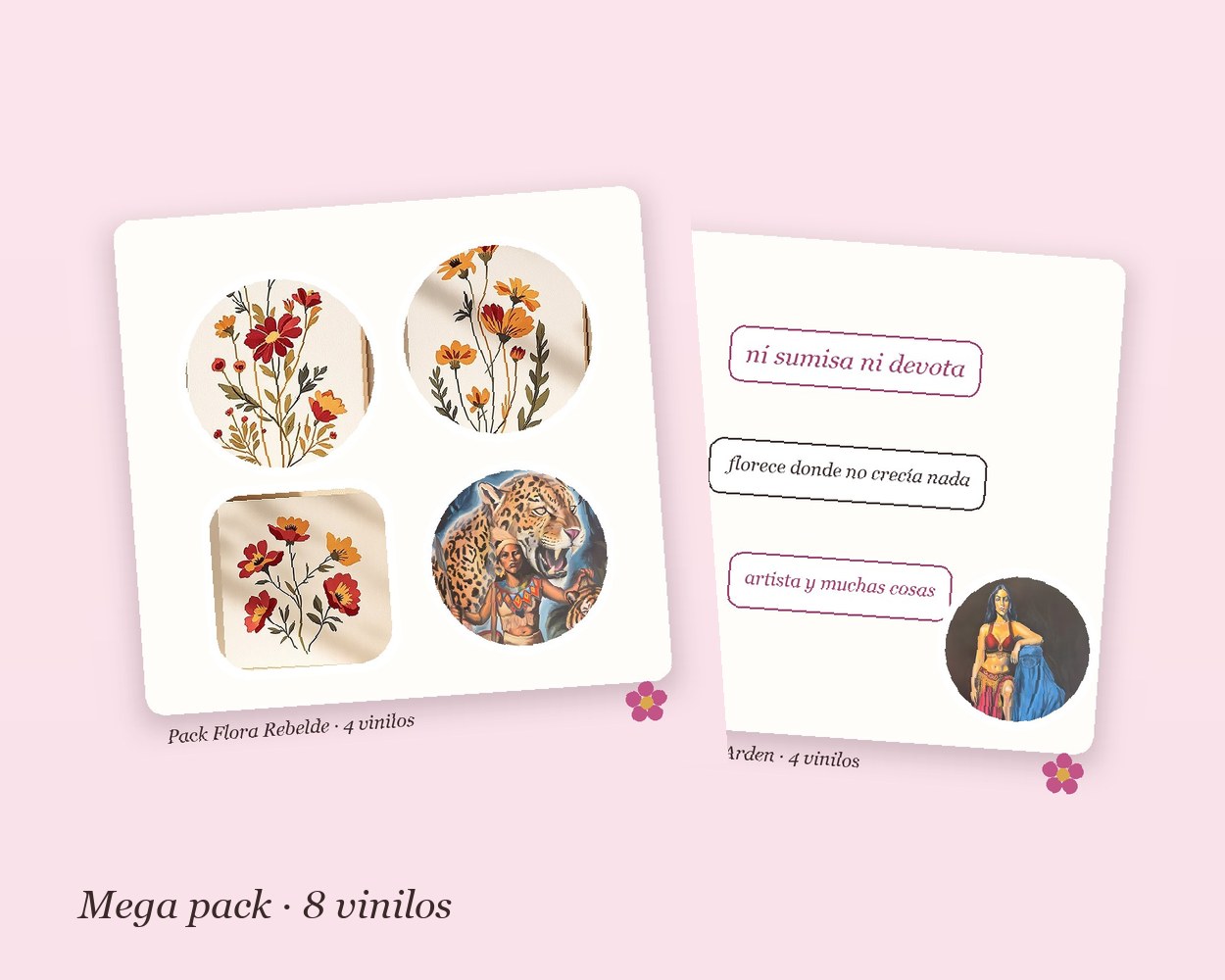 Mega pack stickers (×8)